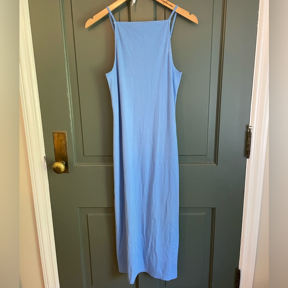Blue Old Navy Boat Neck Dress
